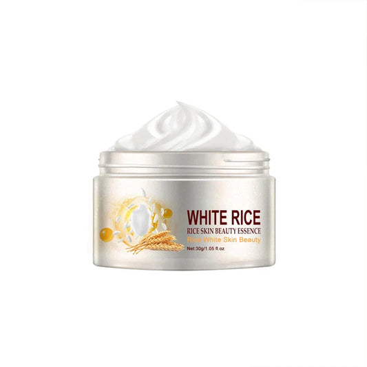 Creme Facial Antirrugas de Arroz Branco – Firmeza, Luminosidade e Hidratação
