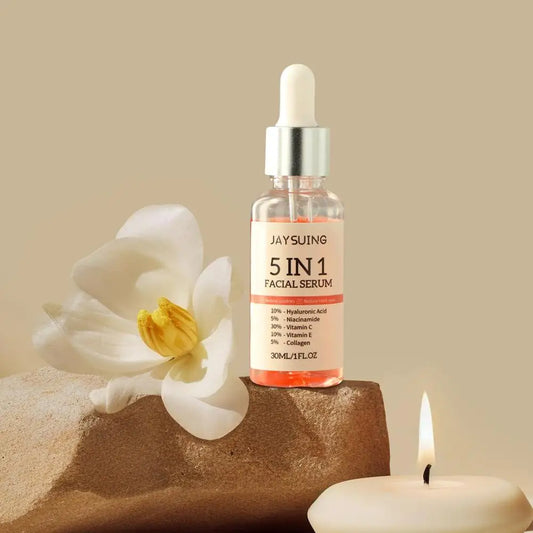 Sérum Facial Ácido Hialurônico 5 em 1 – Hidratação, Firmeza e Luminosidade