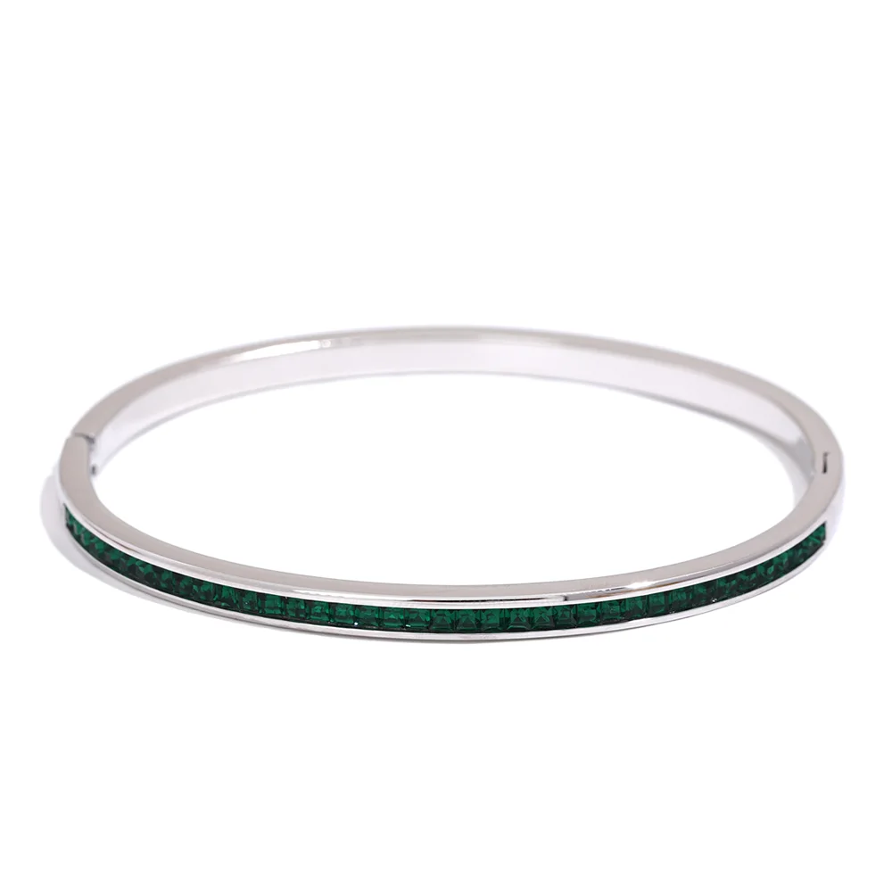 Bracelete Geométrico Zircônia
