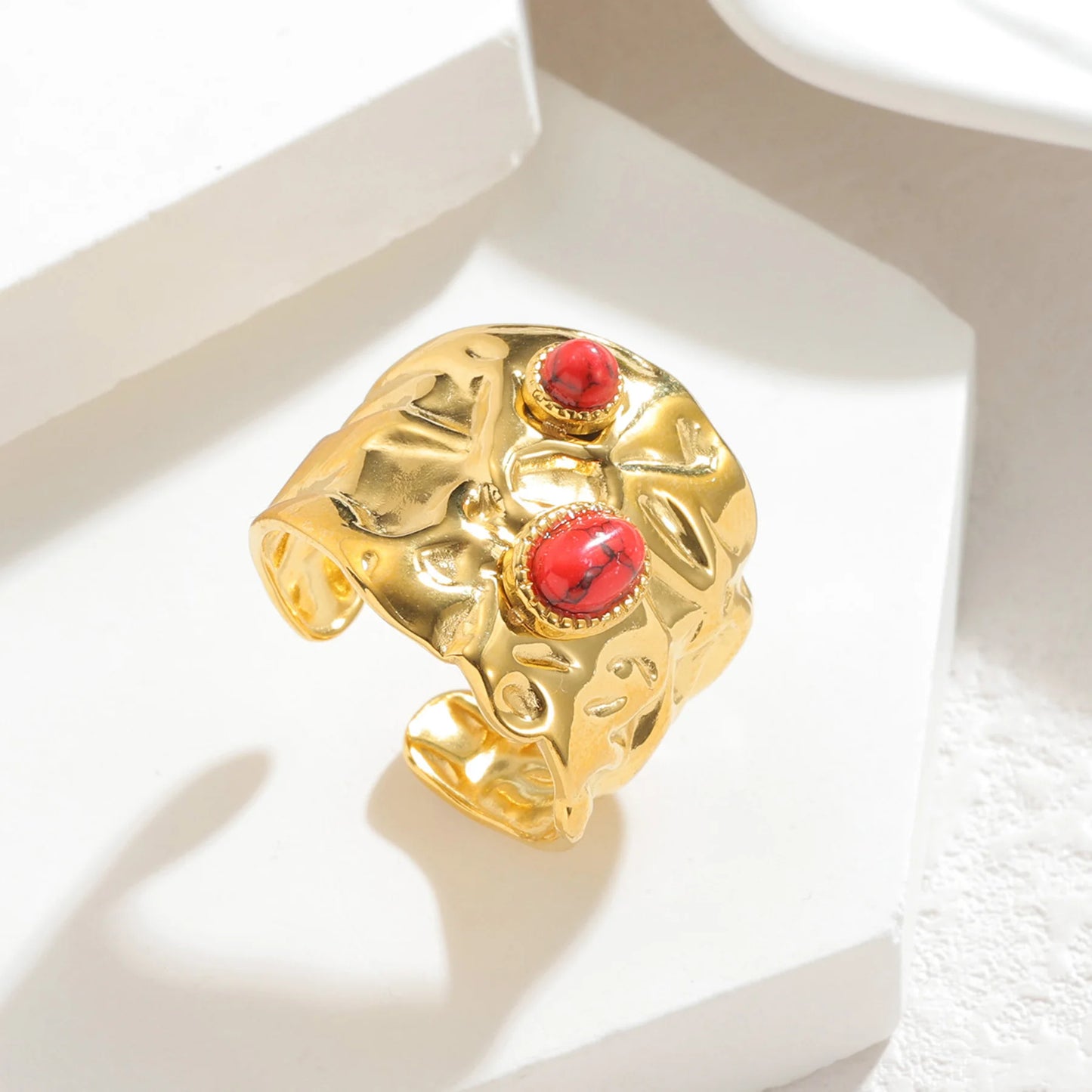 Anel Heritage Stone