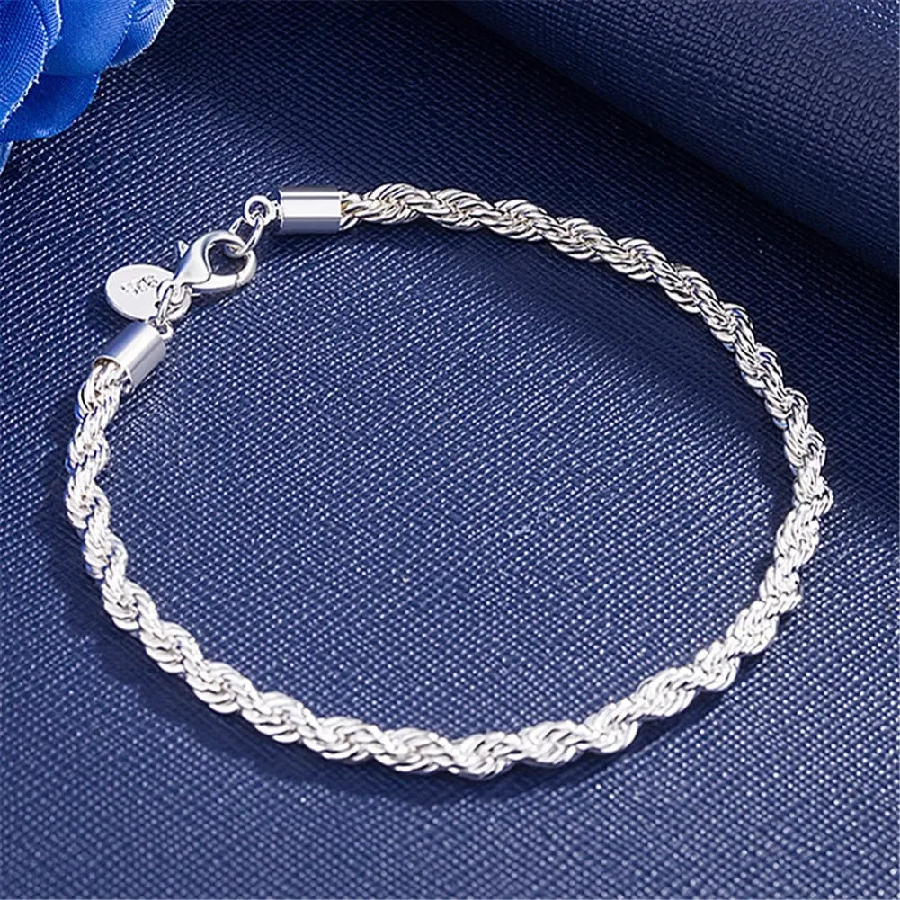 Pulseira elo cordão baiano silver & gold