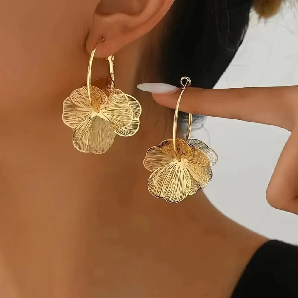 Argolas Flora Gold