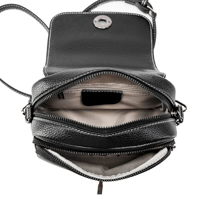 Bolsa Noto – Couro Genuíno de Acabamento Soft