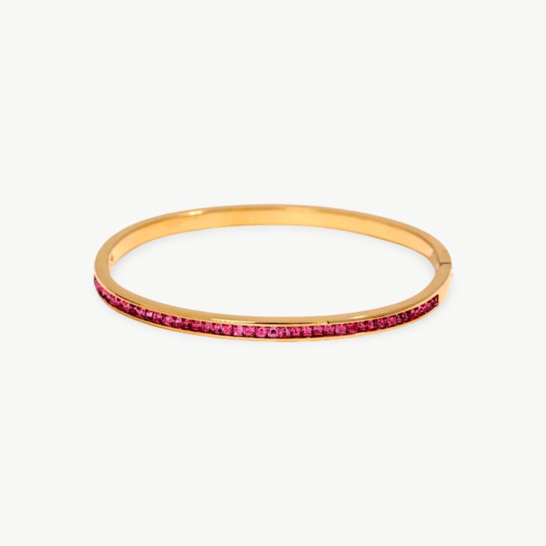 Bracelete Geométrico Zircônia