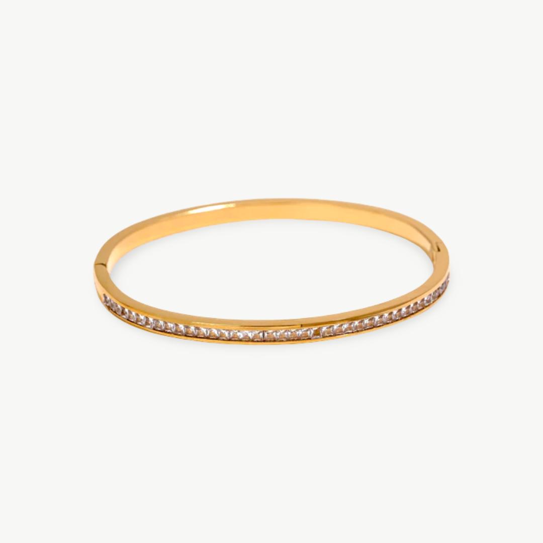 Bracelete Geométrico Zircônia