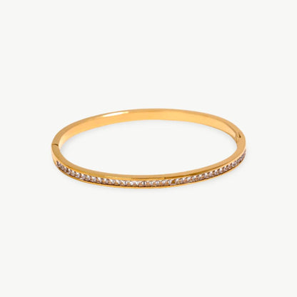 Bracelete Geométrico Zircônia