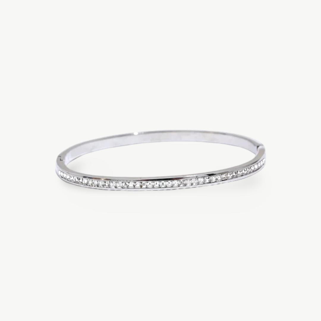 Bracelete Geométrico Zircônia