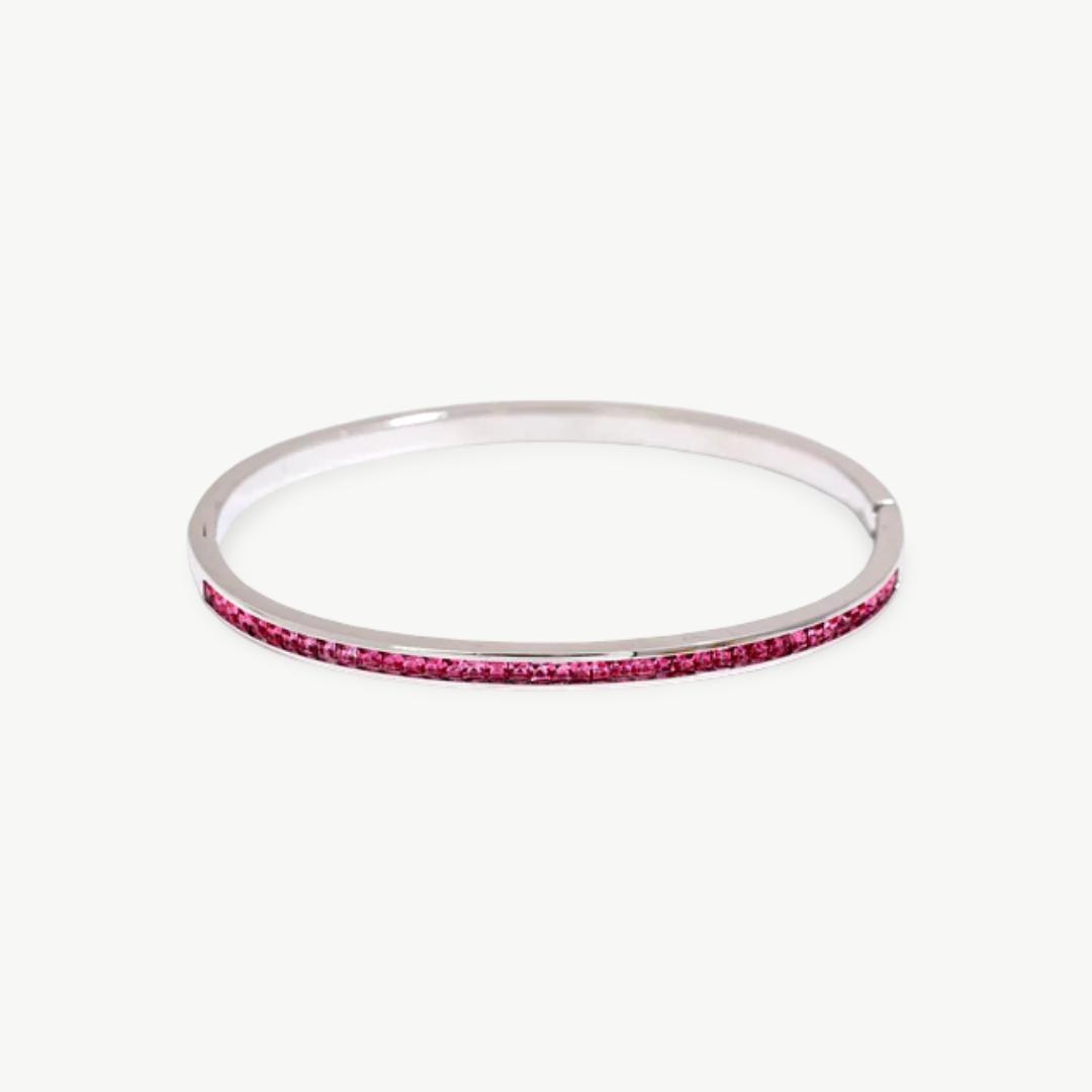 Bracelete Geométrico Zircônia