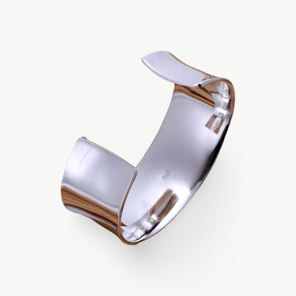 Bracelete Silver Wave - Prata 925 Legítima