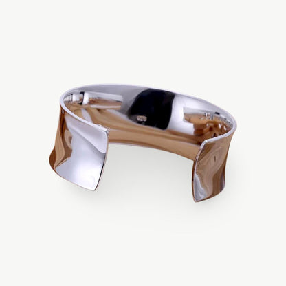 Bracelete Silver Wave - Prata 925 Legítima