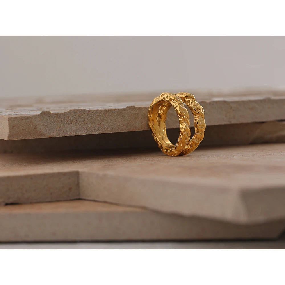 Anel Sculpt Gold