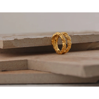 Anel Sculpt Gold