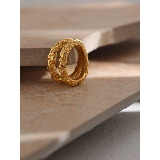 Anel Sculpt Gold