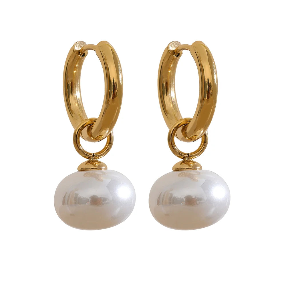 Brincos Pearl Drop