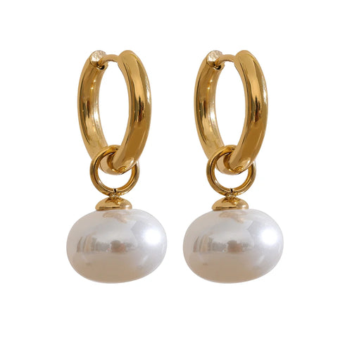 Brincos Pearl Drop