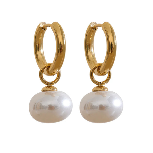 Brincos Pearl Drop