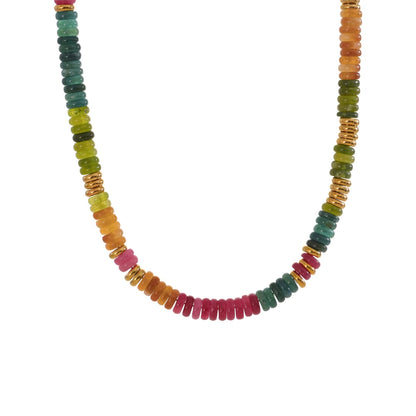 Colar Chroma em Pedras Naturais