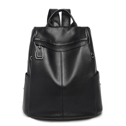 Mochila Antifurto Siena – Couro Genuíno de Grão Integral
