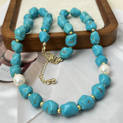 Colar Azure Pearl