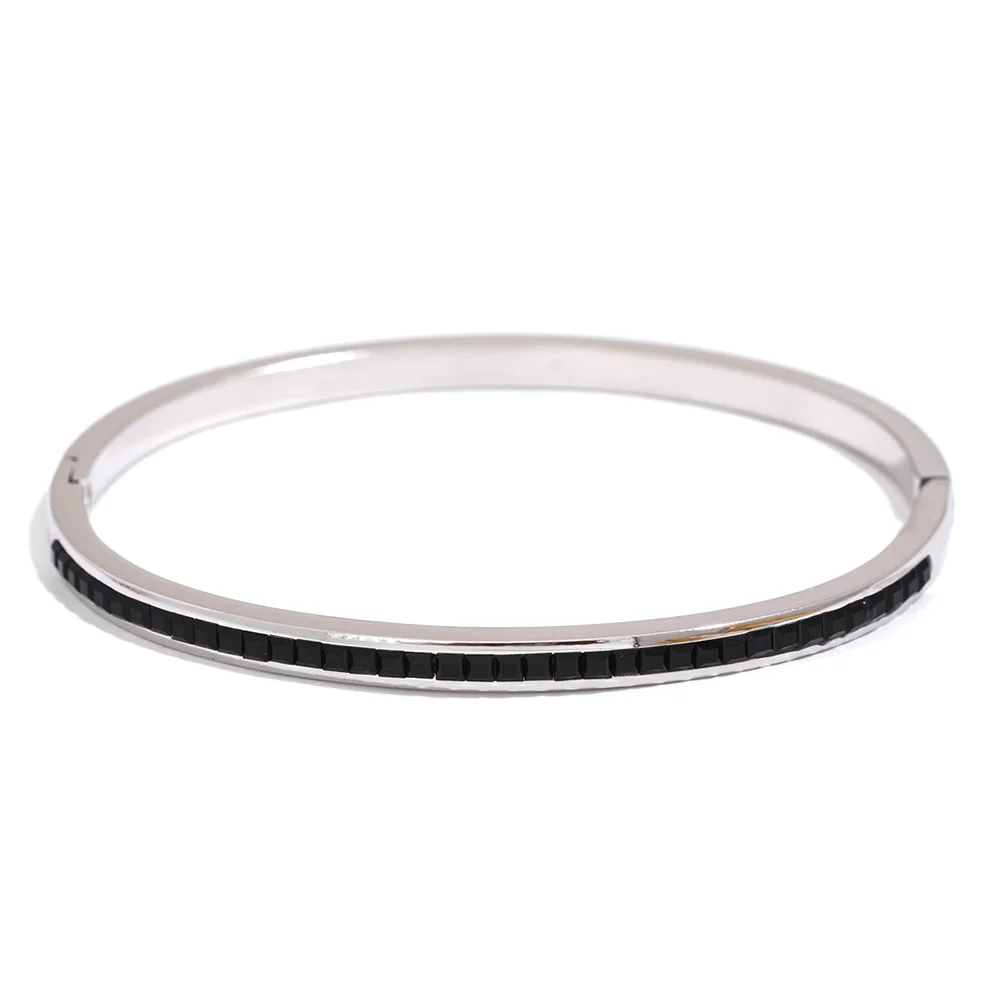 Bracelete Geométrico Zircônia