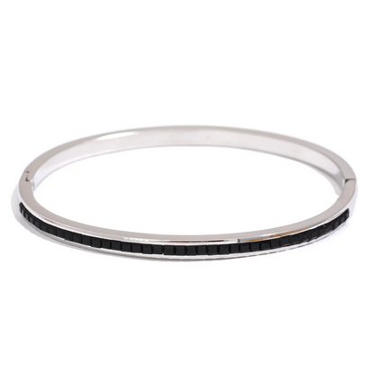 Bracelete Geométrico Zircônia