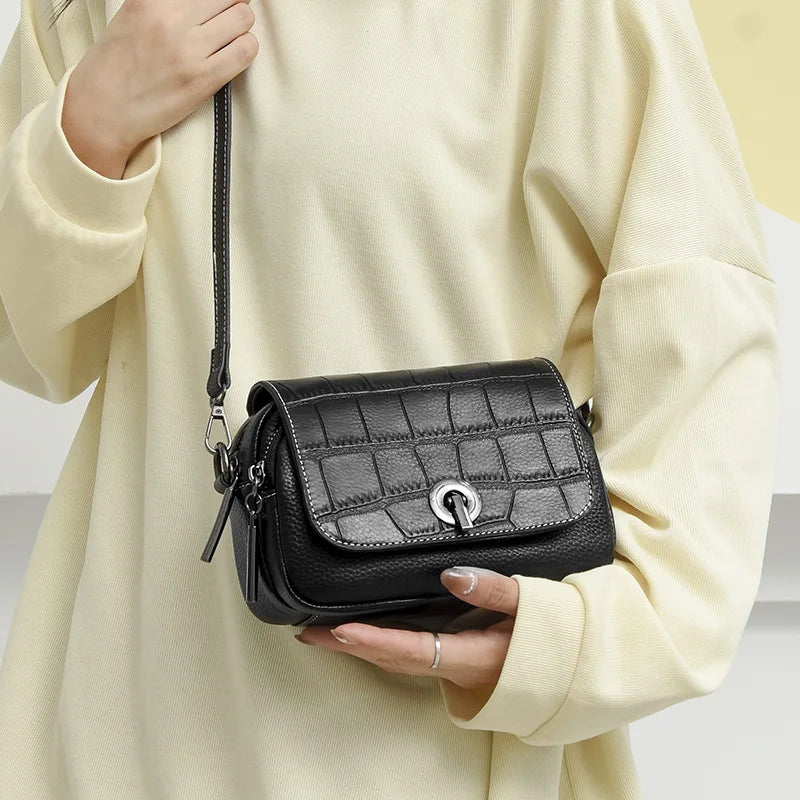 Bolsa Noto – Couro Genuíno de Acabamento Soft