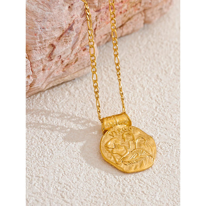 Colar Zodiac Coin