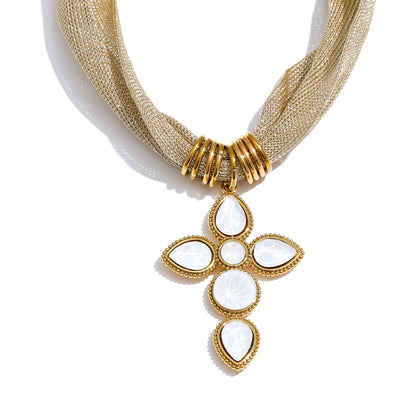 Colar Byzantine Cross