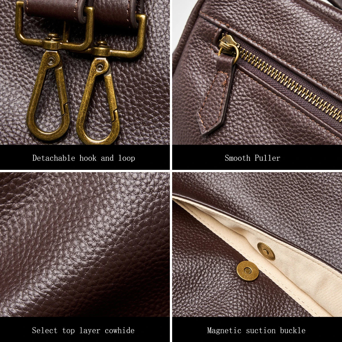 Bolsa Venza – Couro Genuíno de Grão Integral