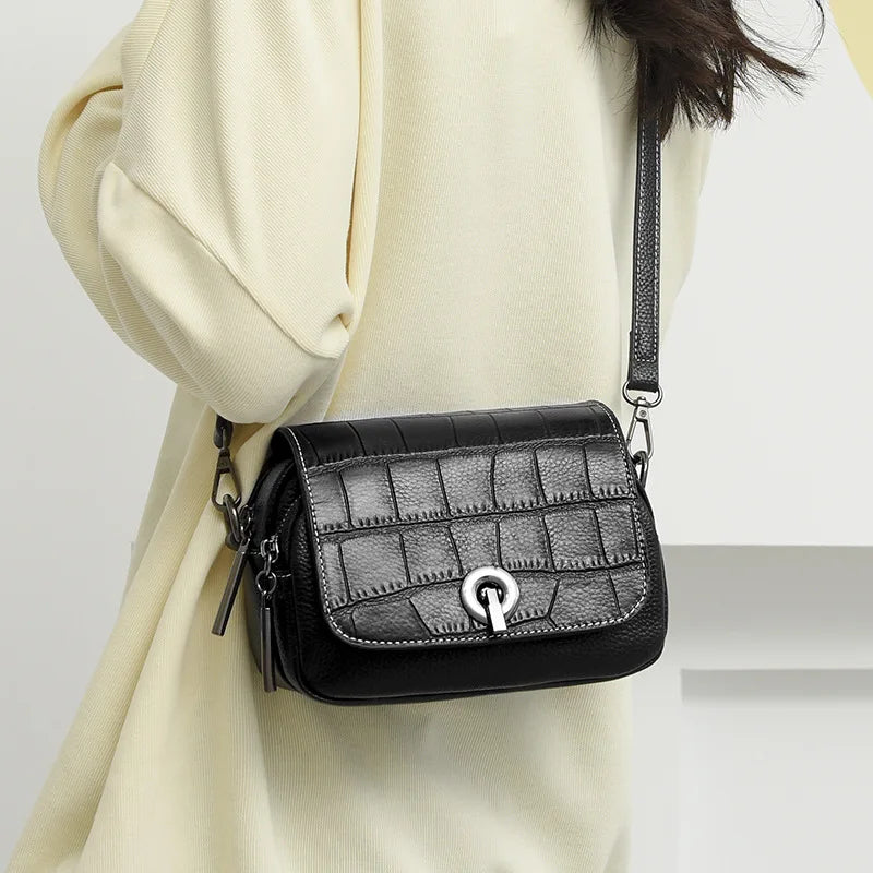 Bolsa Noto – Couro Genuíno de Acabamento Soft