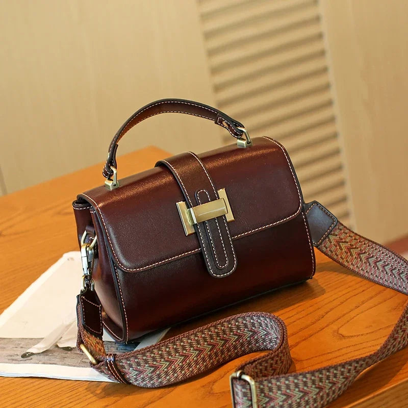 Bolsa Modena — Couro Genuíno Soft Veg-Tanned