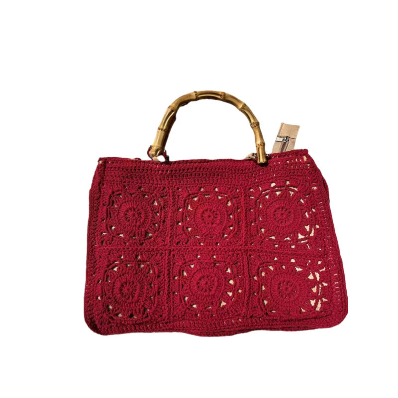 Tote Ravello – Artesanal em Algodão de Leite e Bambu
