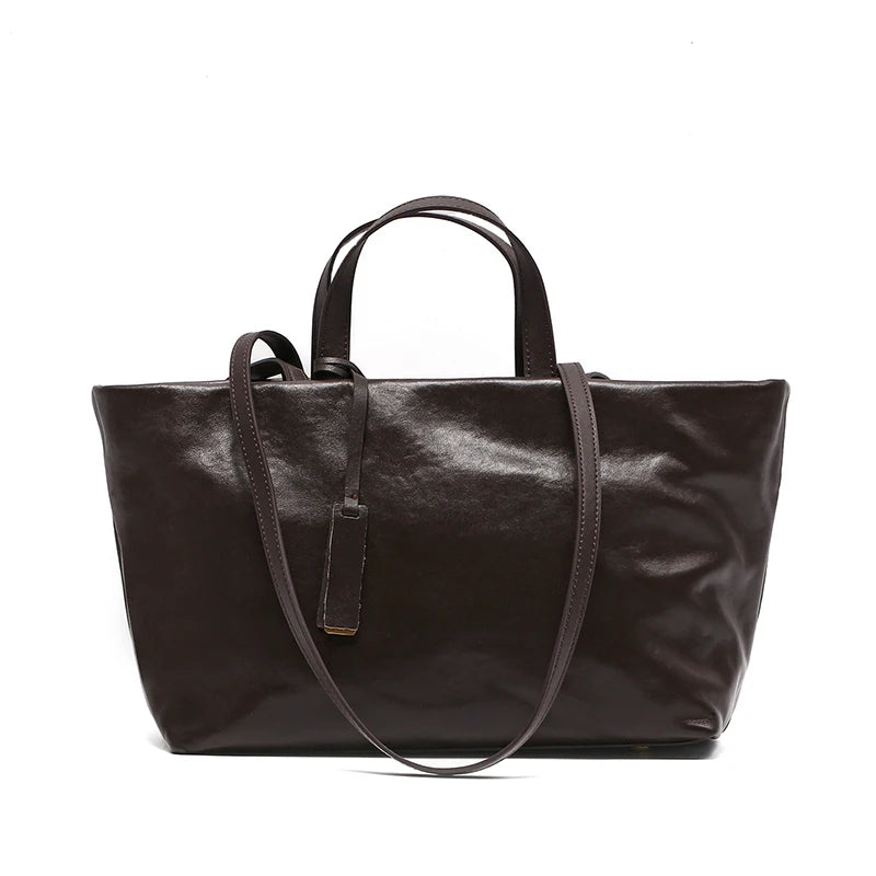 Bolsa Manarola – Couro Genuíno de Grão Integral