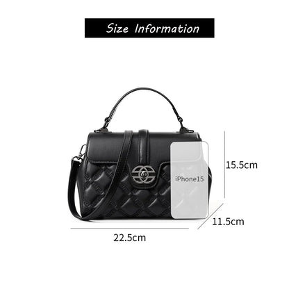 Bolsa Bergamo — Couro Genuíno de Grão Integral