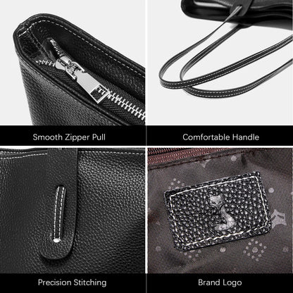 Bolsa Treviso Tote – Couro Genuíno de Grão Integral