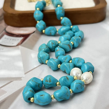 Colar Azure Pearl