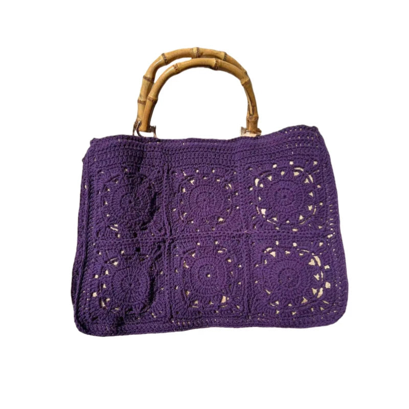 Tote Ravello – Artesanal em Algodão de Leite e Bambu