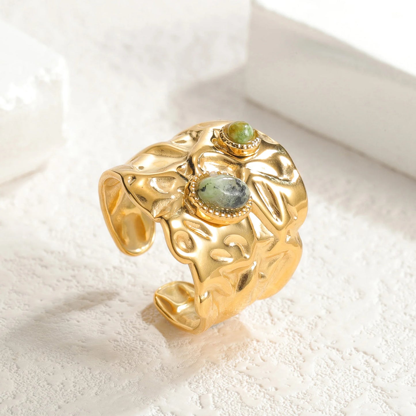 Anel Heritage Stone
