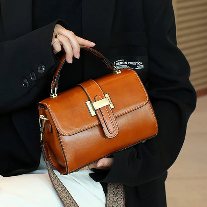 Bolsa Modena — Couro Genuíno Soft Veg-Tanned