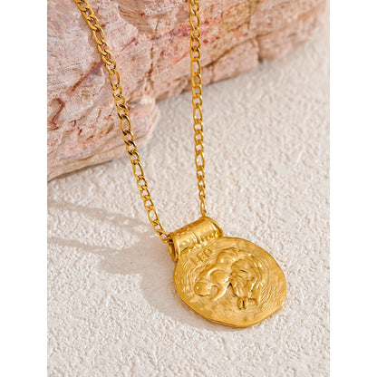 Colar Zodiac Coin
