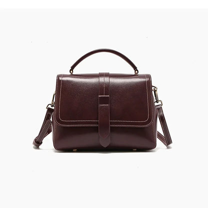 Bolsa Iesi – Couro Genuíno de Acabamento Glossy