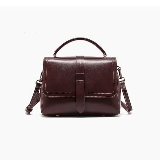 Bolsa Iesi – Couro Genuíno de Acabamento Glossy