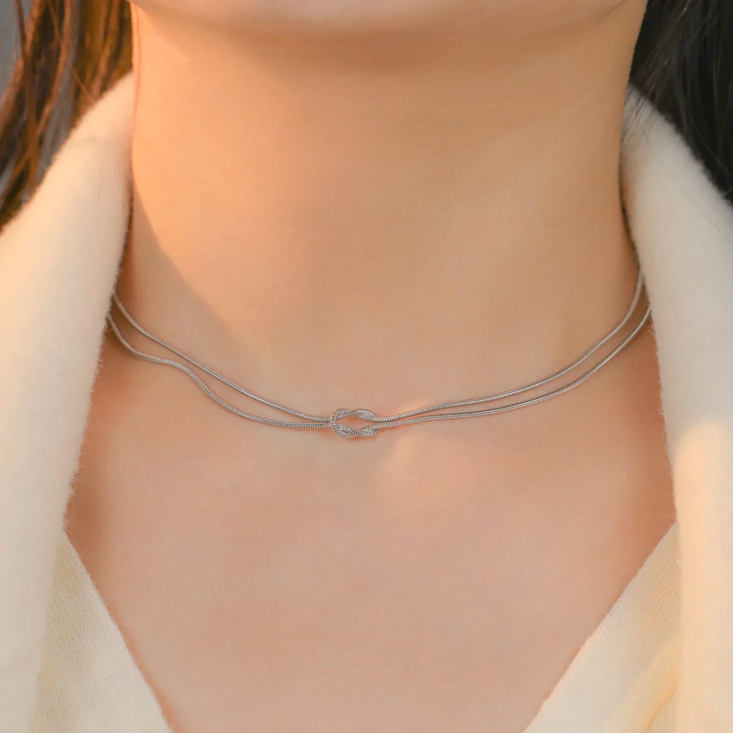 Colar Knot Snake
