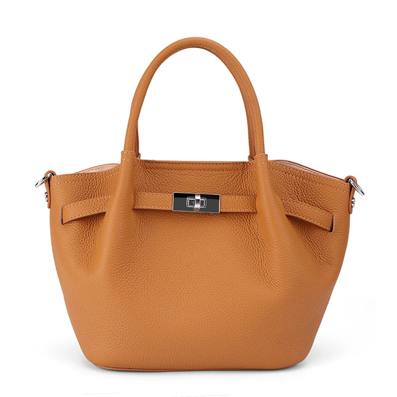 Bolsa Capri – Couro Genuíno de Grão Integral