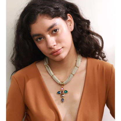 Colar Byzantine Cross