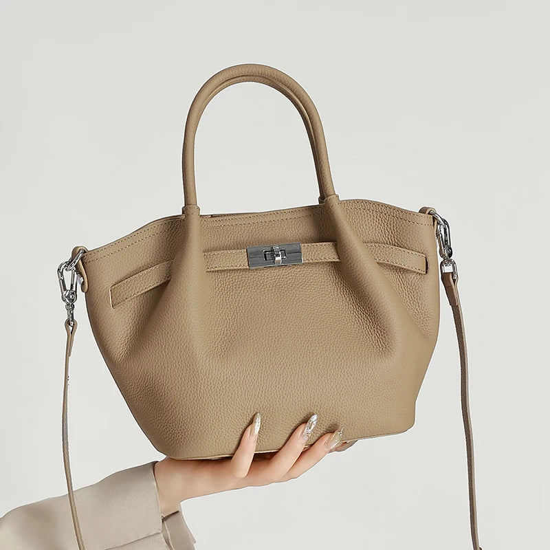 Bolsa Capri – Couro Genuíno de Grão Integral