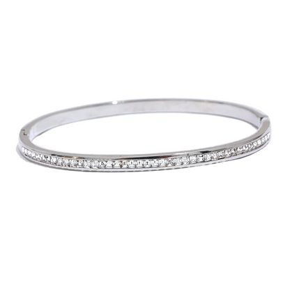 Bracelete Geométrico Zircônia
