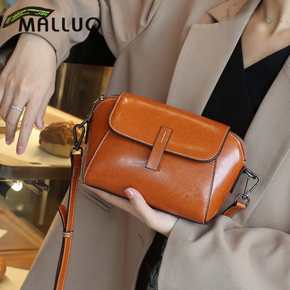 Bolsa Chioggia – Couro Genuíno de Acabamento Oil Wax