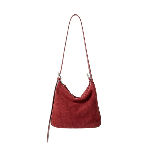Bolsa Iseo – Camurça e Couro Genuíno