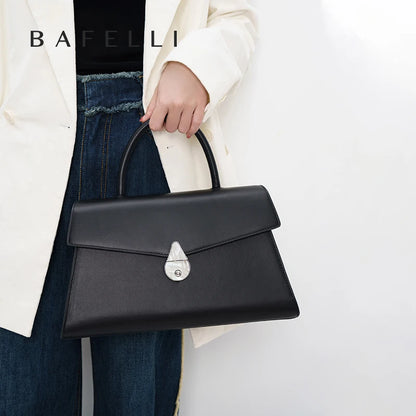 Bolsa Ischia – Couro Genuíno de Grão Integral e Madrepérola